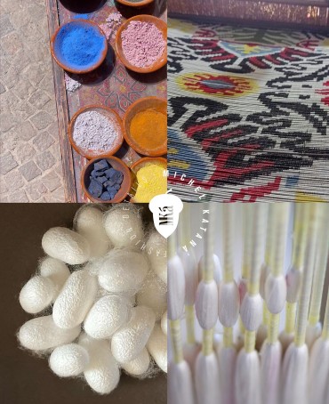 Шелковый (Бахмаль) Клатч-конверт-папка-косметичка DACIA FELIX! (Возрождение!) THINY_DACIA FELIX!